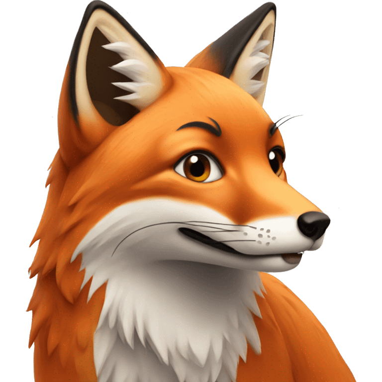 Red Fox. emoji