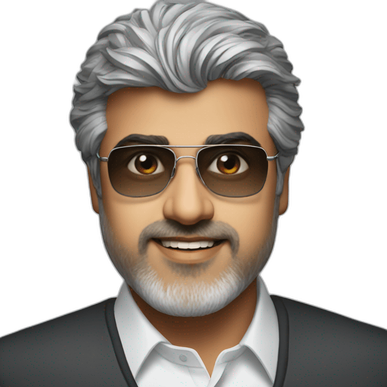 Ajith Kumar  emoji