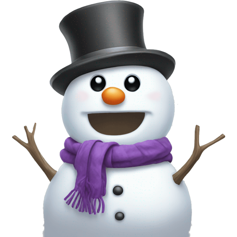 Snowman emoji