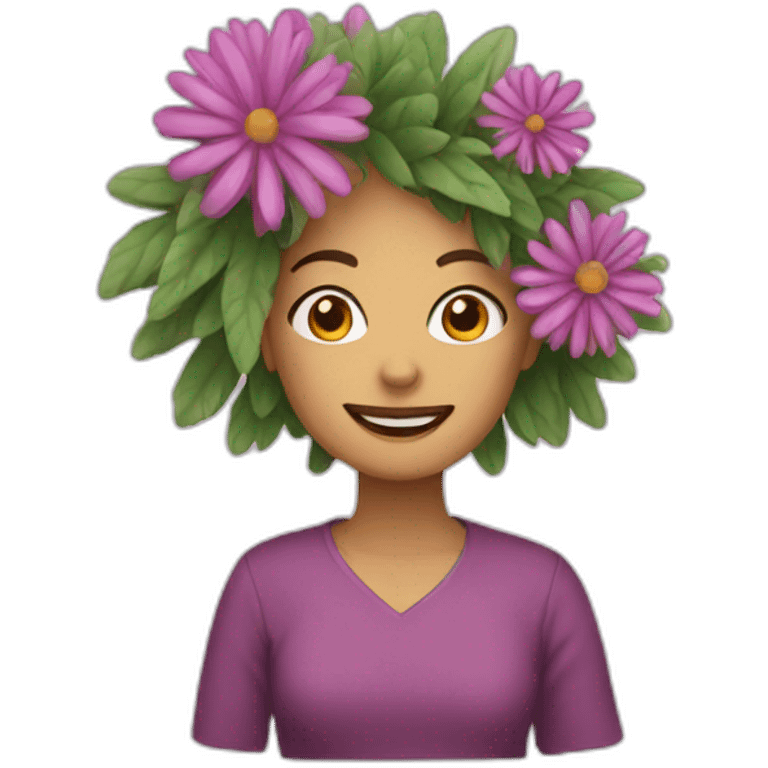 Flower Mum emoji