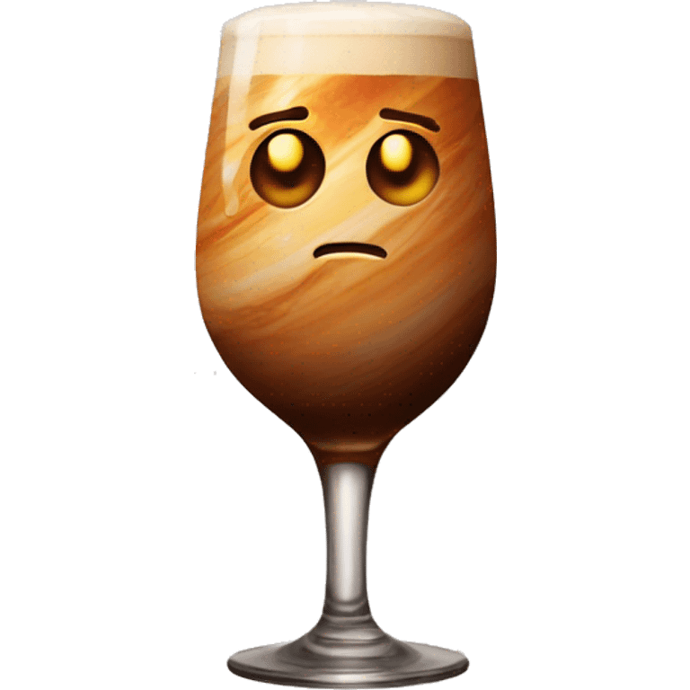 Jupiter with drinking 🍾 emoji