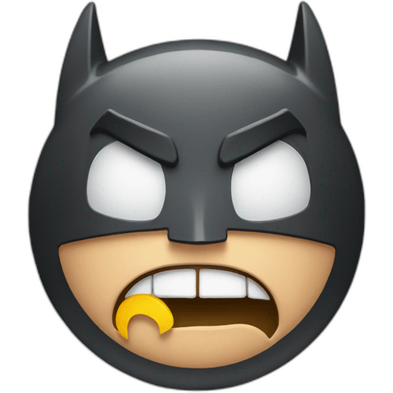 Alarm clock batman emoji