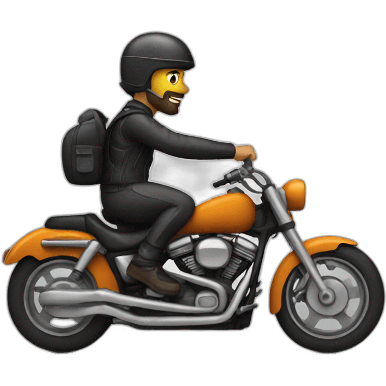 Biker emoji