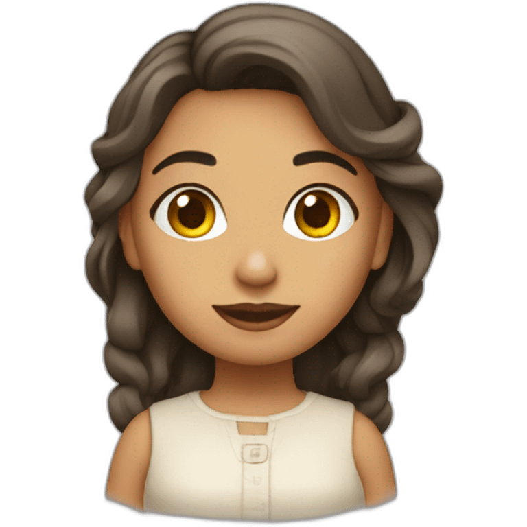 menina palhaço emoji