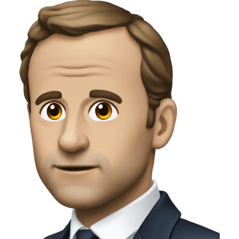 Macron qui fume emoji