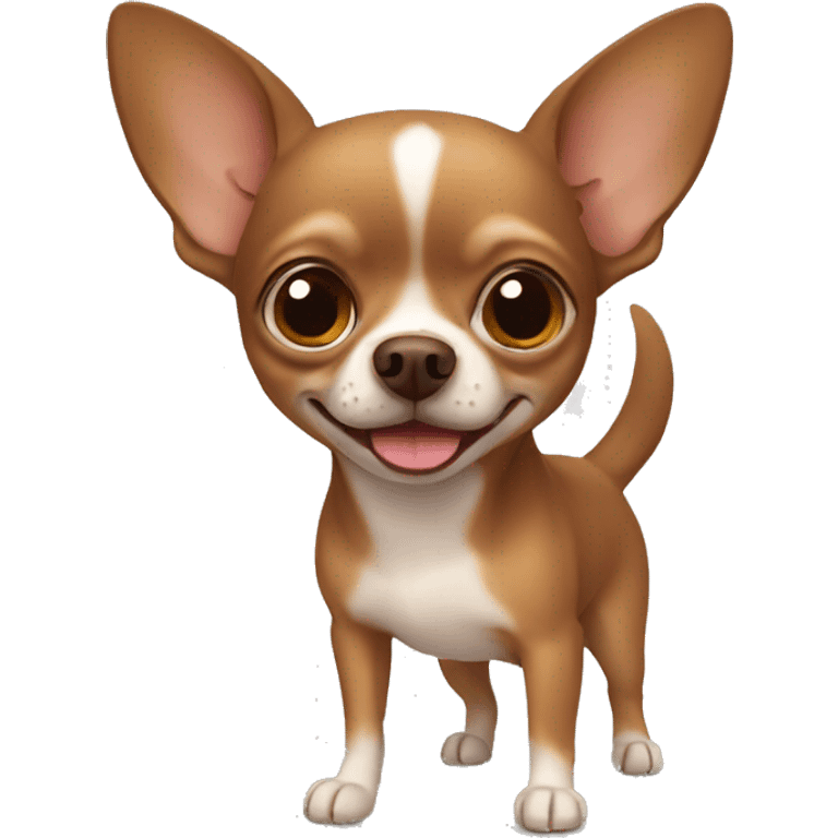 Brown chihuahua  emoji