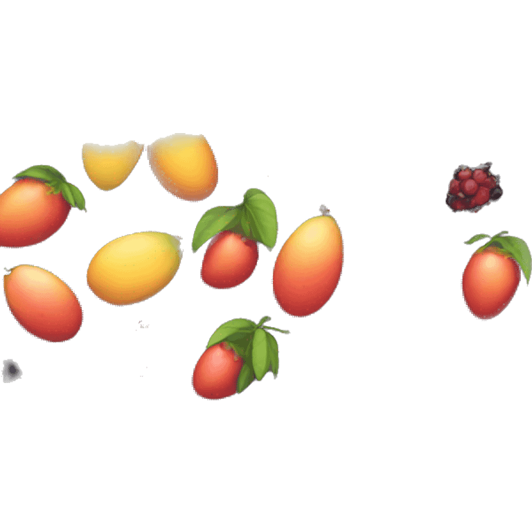 MANGO with berry emoji