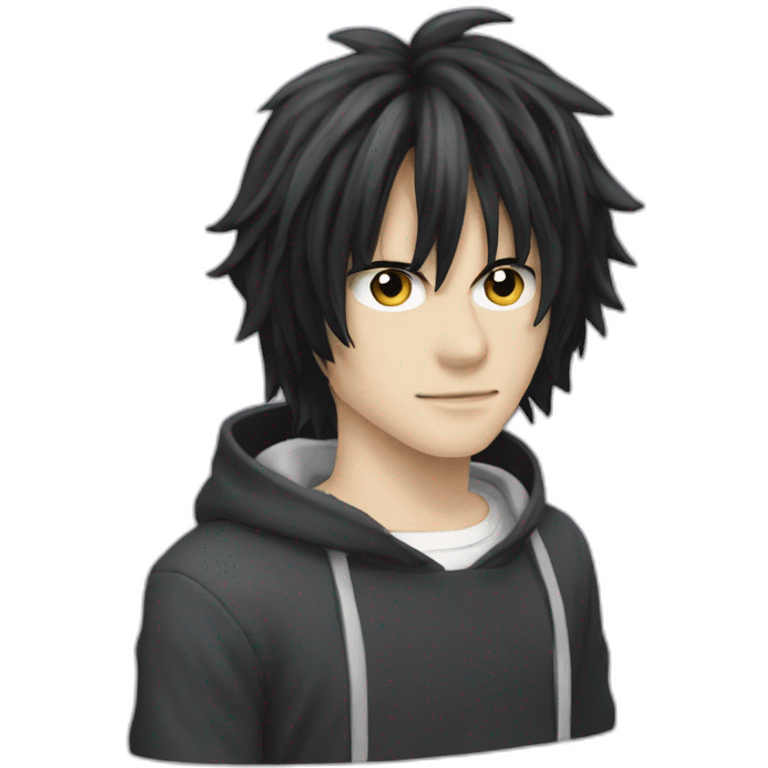 l lawliet from deathnote emoji