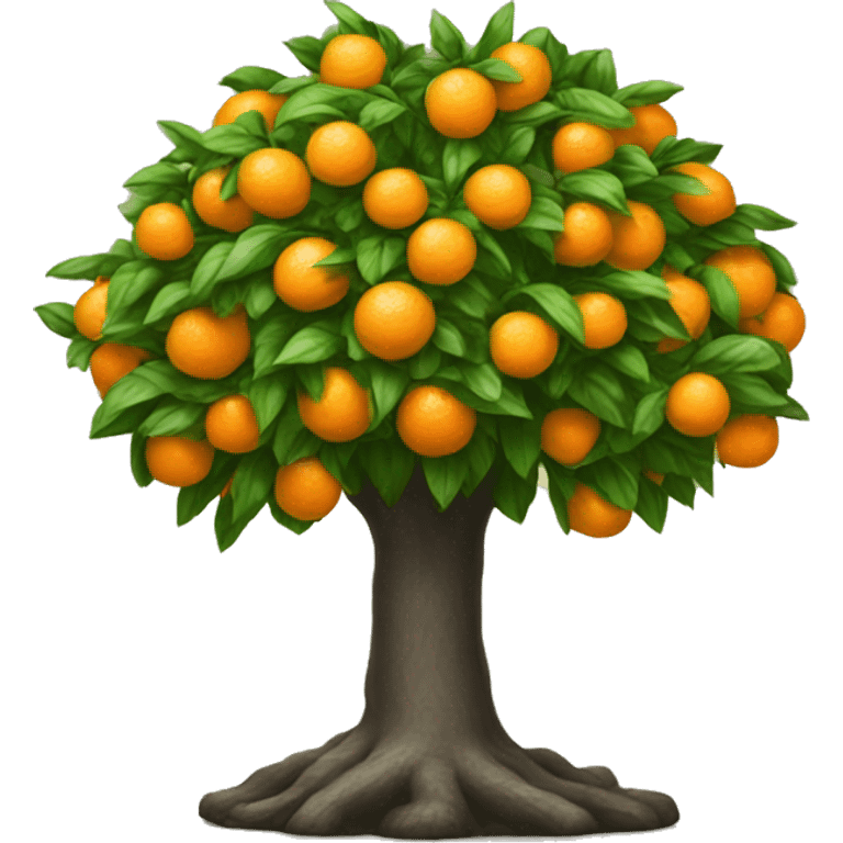 Orange blossom tree emoji