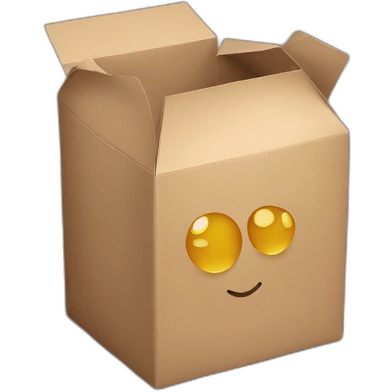 Food takeaway box emoji