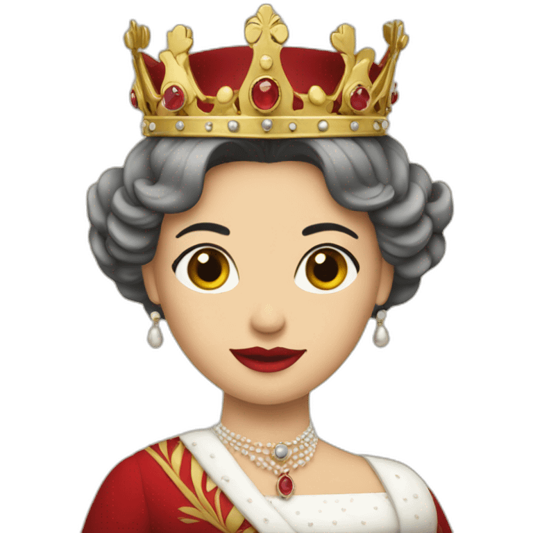 isabel ii queen emoji