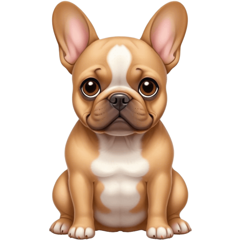 Fawn French bulldog  emoji