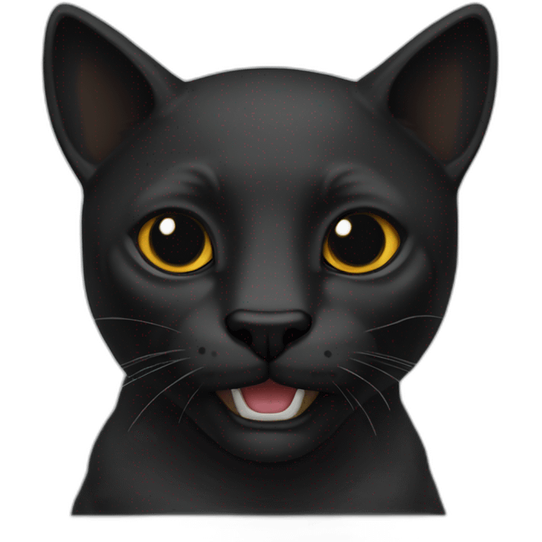 pantera nera emoji