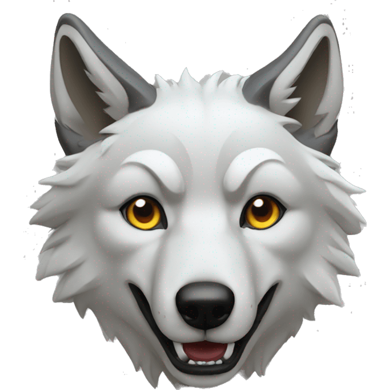 lachender Wolf emoji