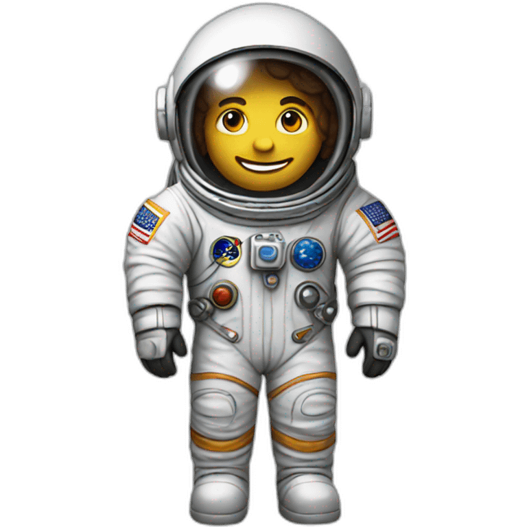 hippie astronaut emoji