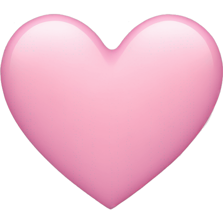 pink pastel heart emoji