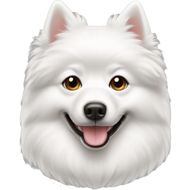 white spitz emoji