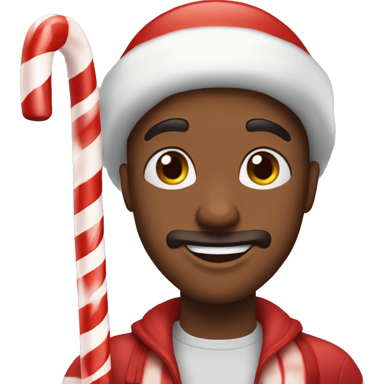 Candycane emoji