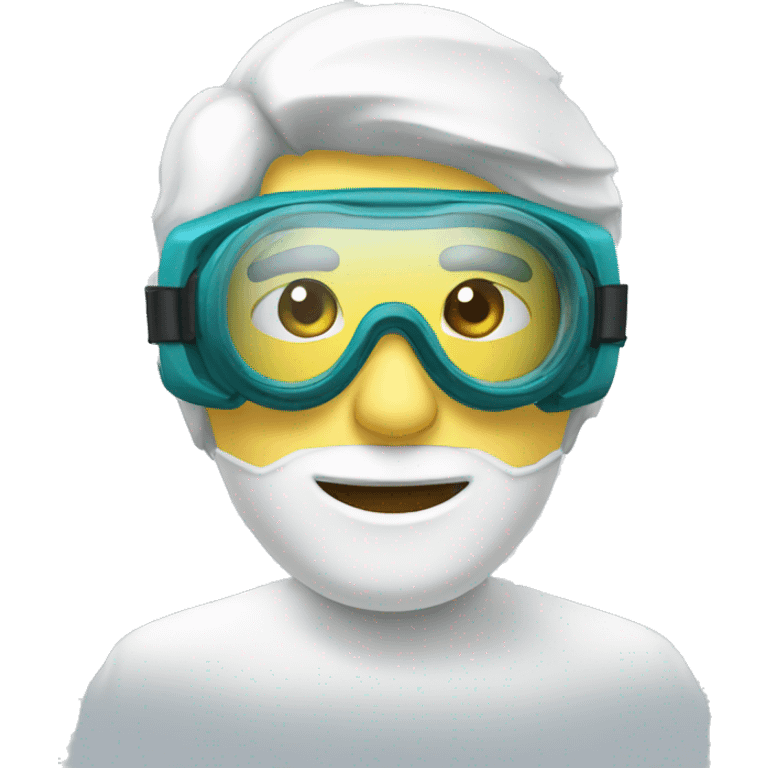 goggles for laboratory emoji