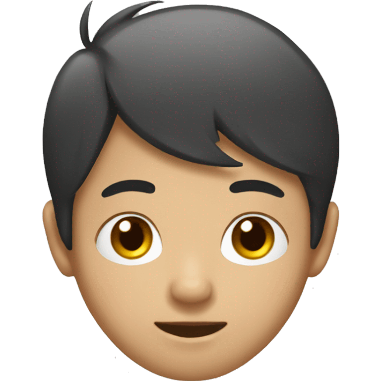 Christmas Asian boy emoji