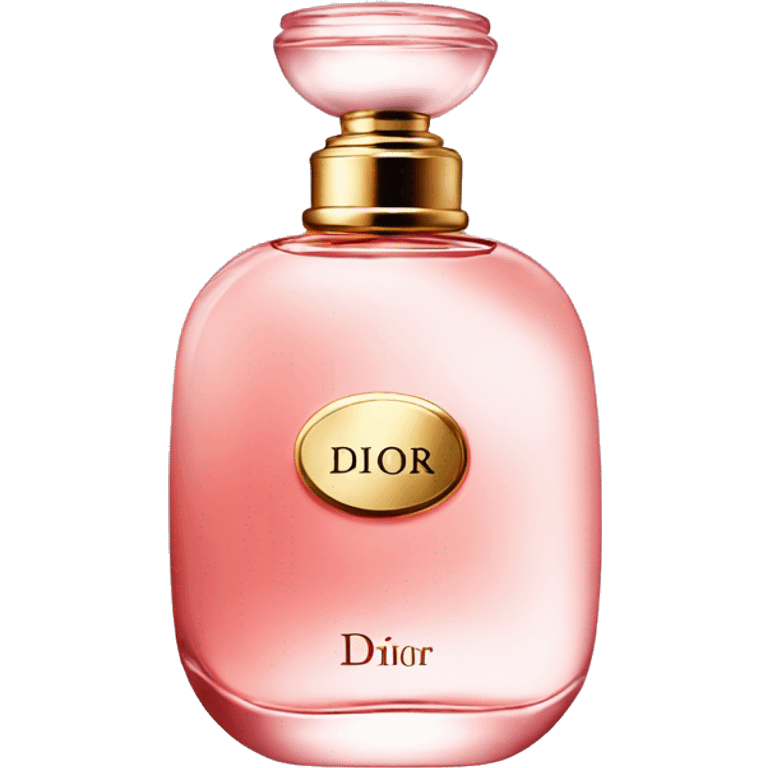 Light Red Dior perfume  emoji