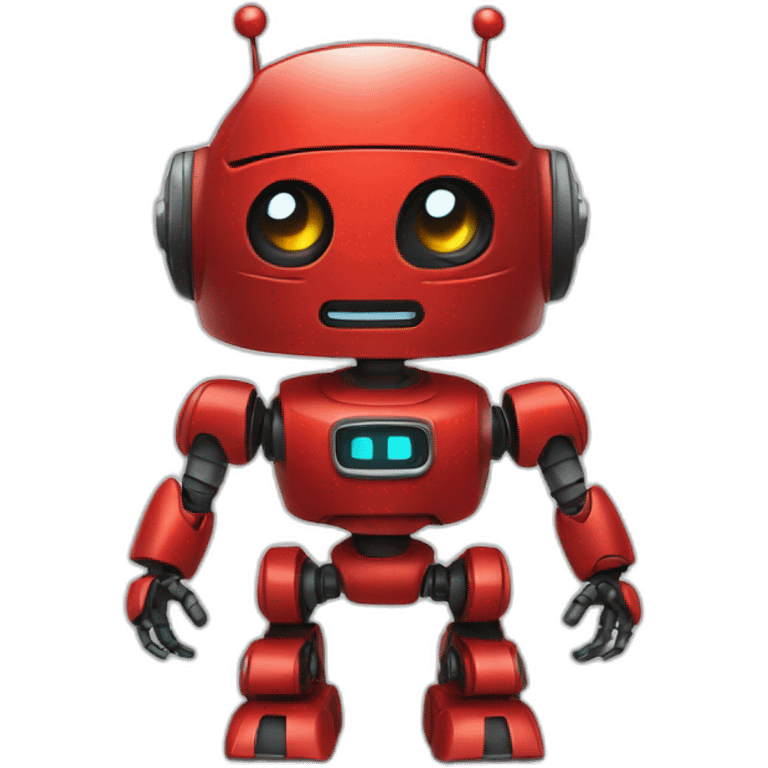 cute red robot emoji