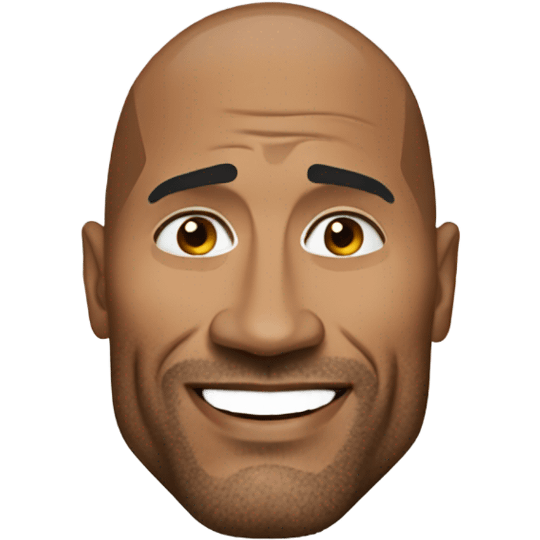 Dwayne Johnson emoji