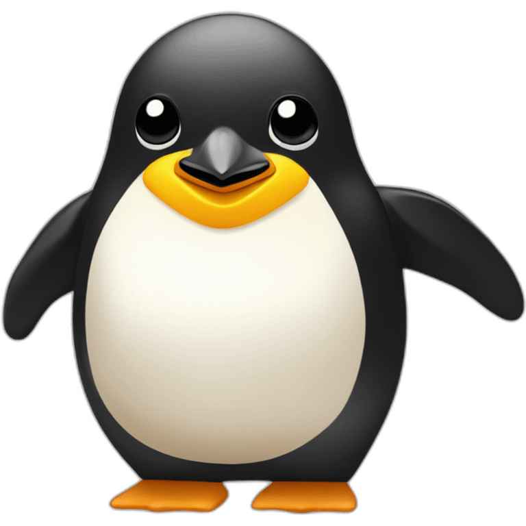 pinguin in a bikini emoji