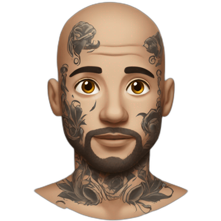 Tattoo man emoji