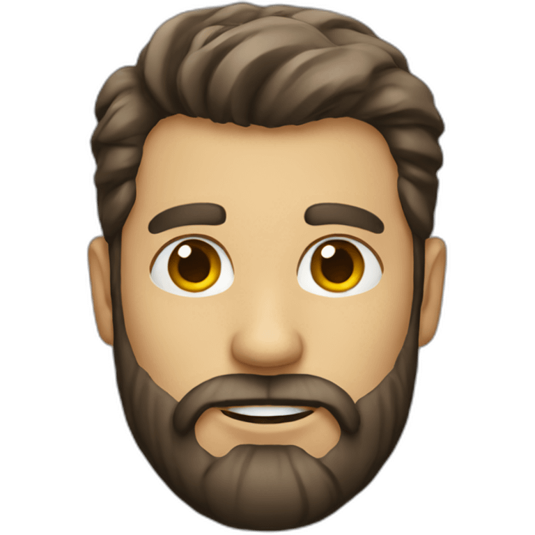 Man with a beard emoji