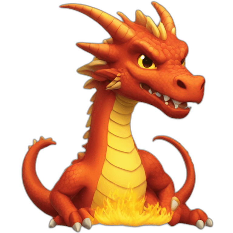 Dragon feu emoji