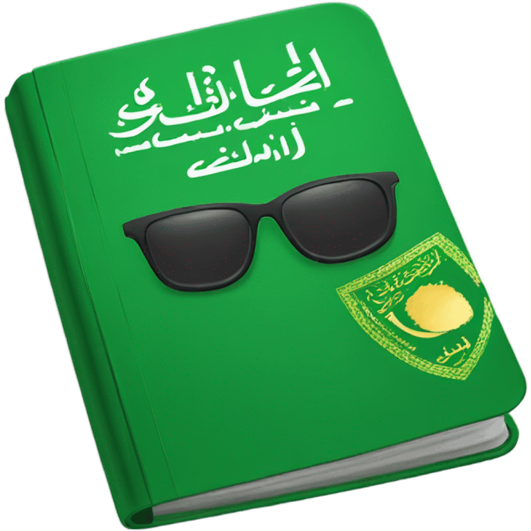 Saudi Green Passport Book emoji