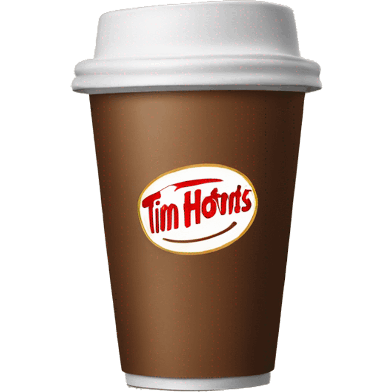 Tim Hortons coffee emoji