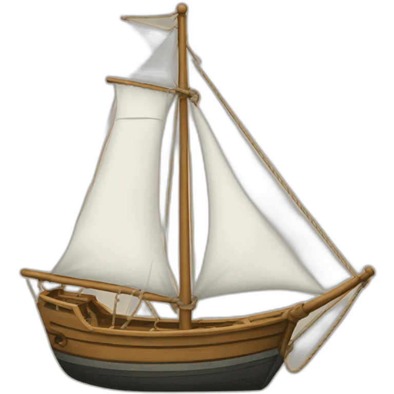 Mast of BOAT style ONE PIECE emoji