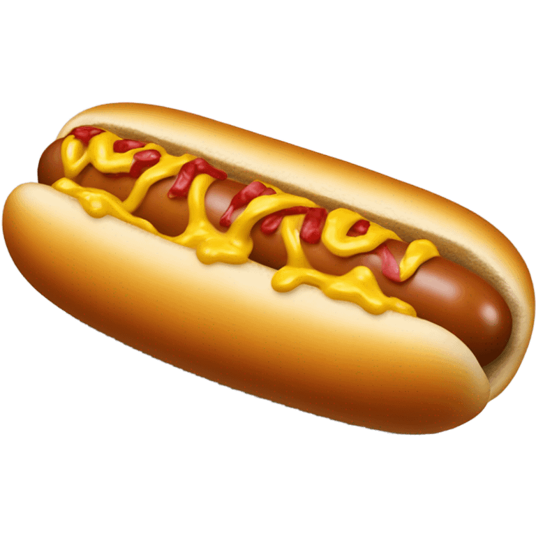 Big fat hotdog  emoji