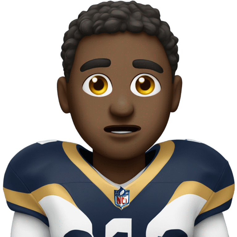 Rams fan crying emoji