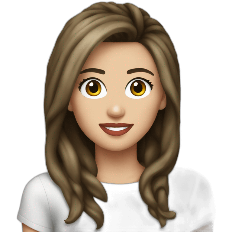 Brunette miley cyrus emoji