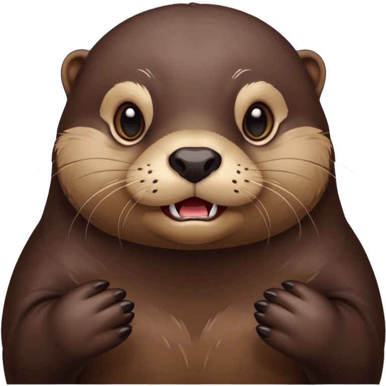 Otter being mean emoji