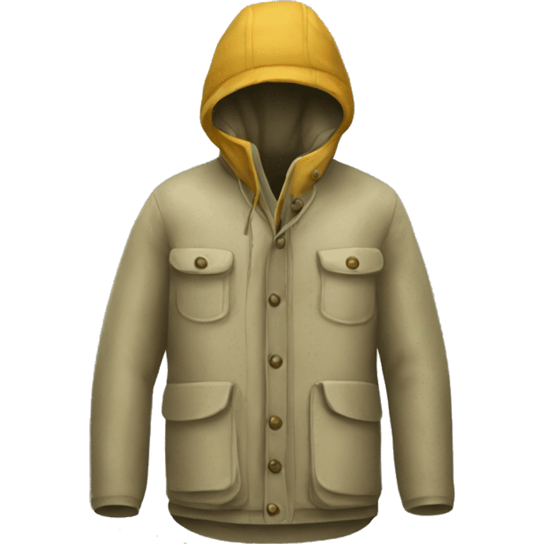 fisherman's clothes emoji