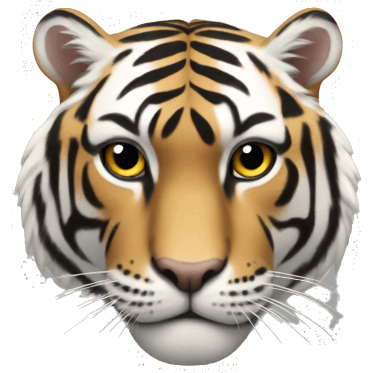 tigre blanco emoji