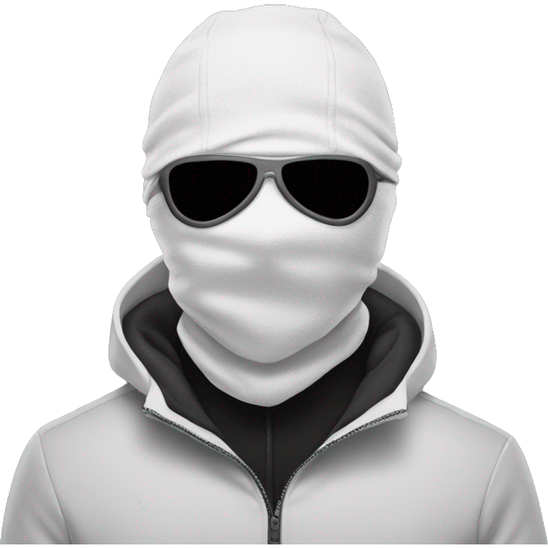 Person with ski mask on emoji