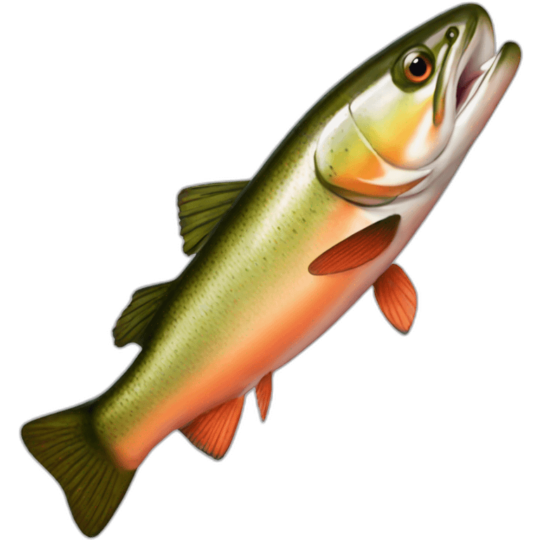 small trout salmon emoji