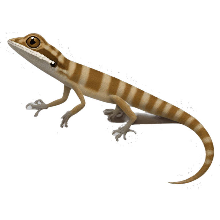 Barred Anole creme brown emoji