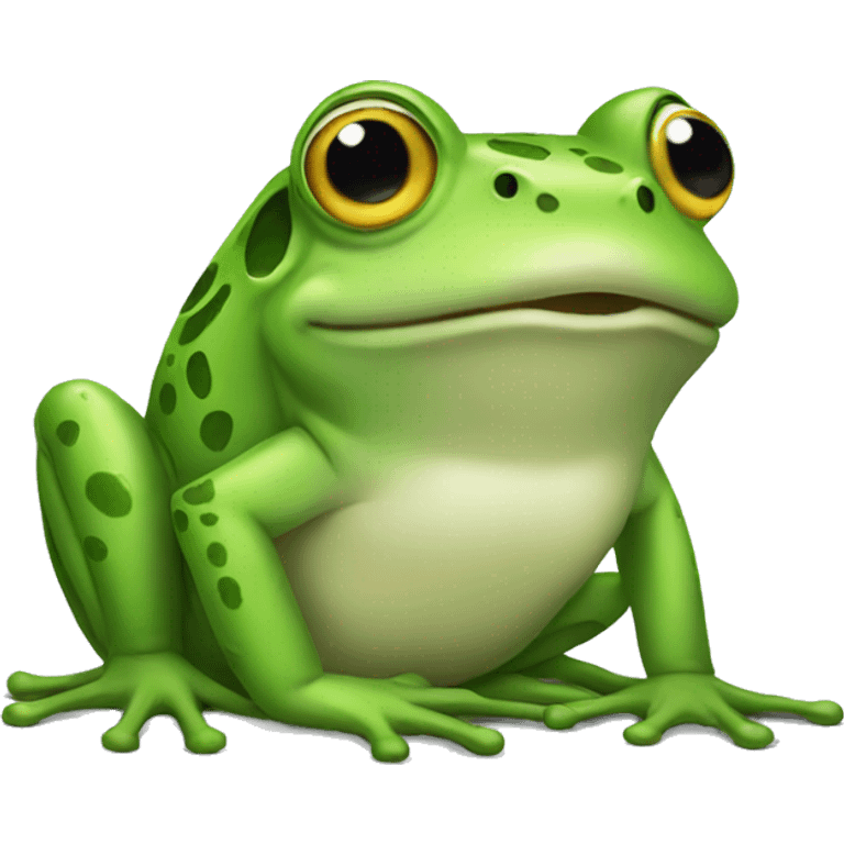 Frog emoji