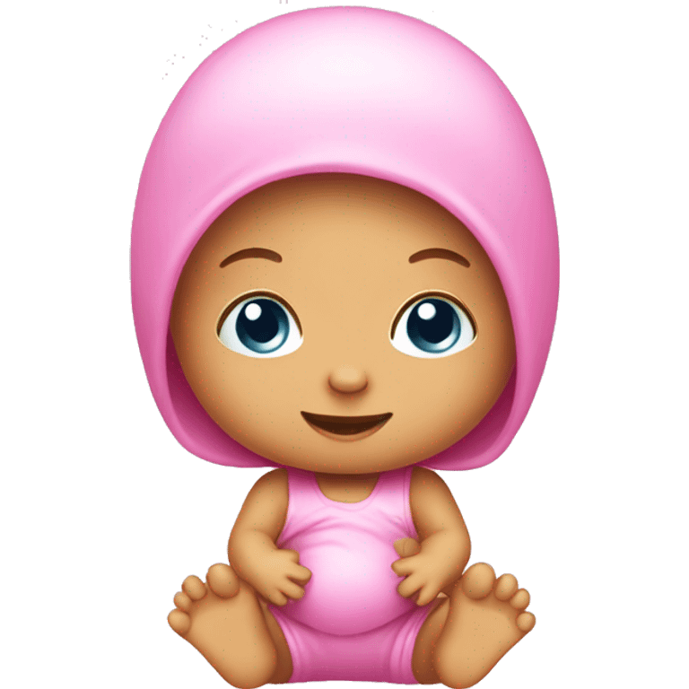 Pink baby toys  emoji