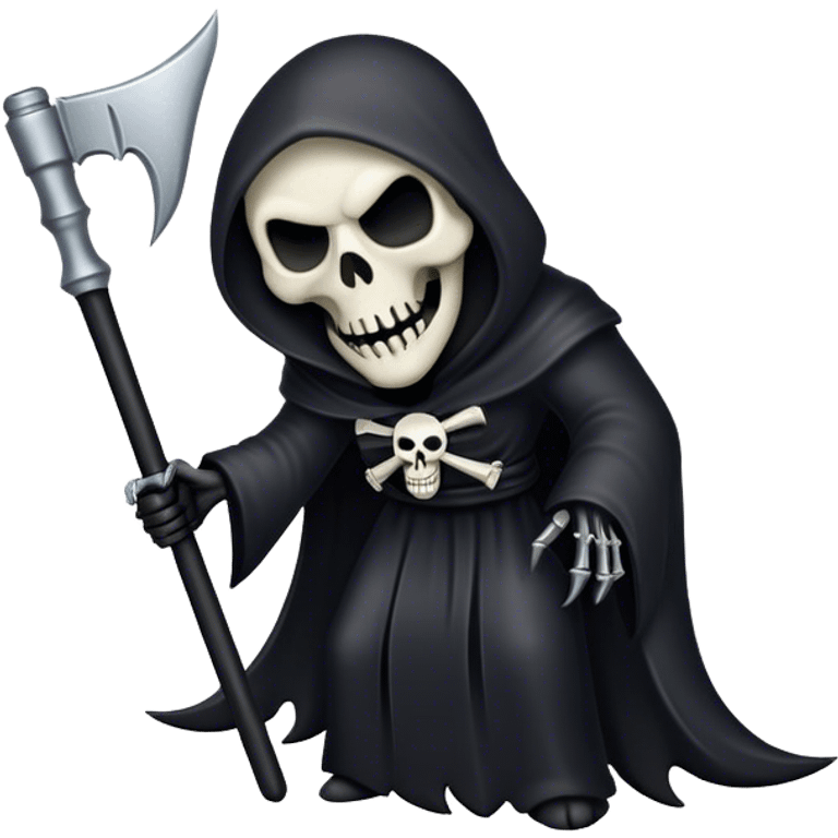 Silly Reaper emoji