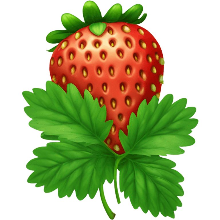 Strawberry emoji