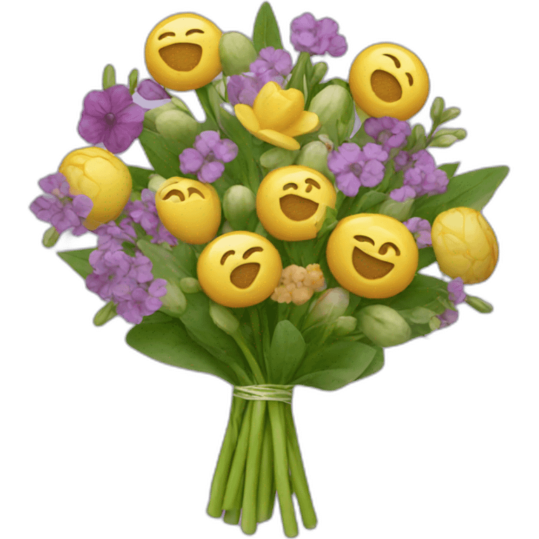 edible bouquets emoji