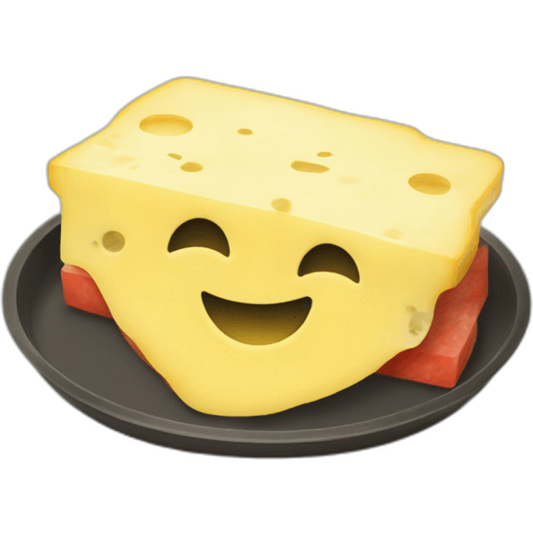 grosse raclette emoji