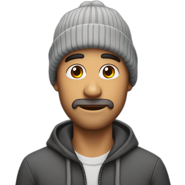 Paul Atreided in a beanie emoji